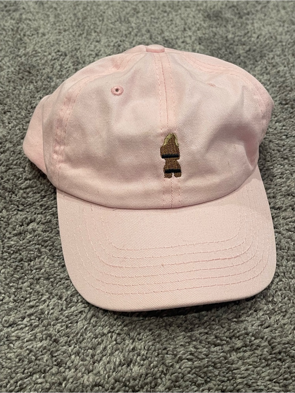 Kim Kardashian Pink Dad Hat Cap Adjustable Strapback Embroidered